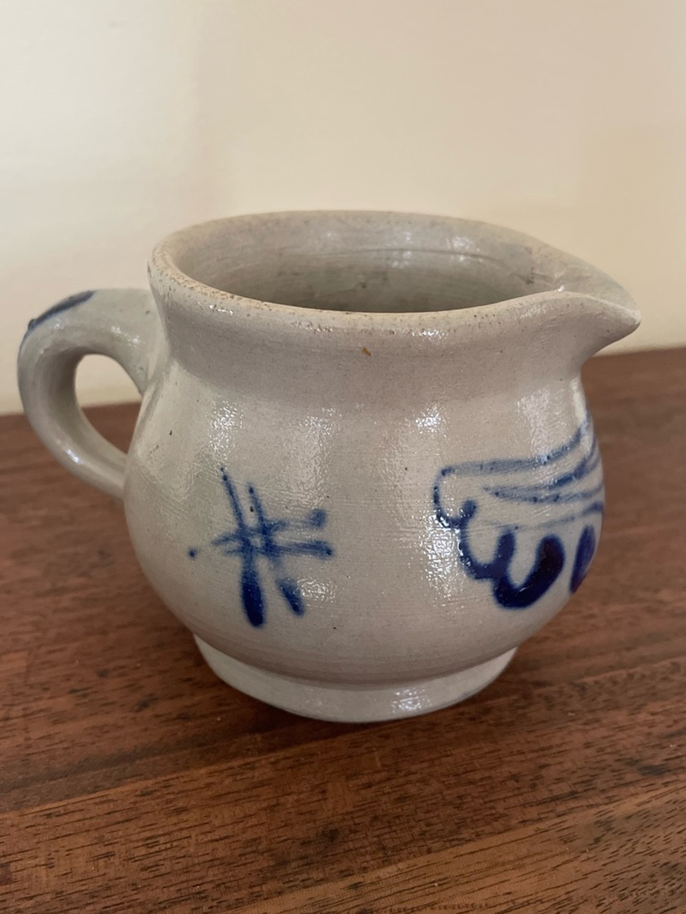 Salt Glaze Creamer Small Pitcher